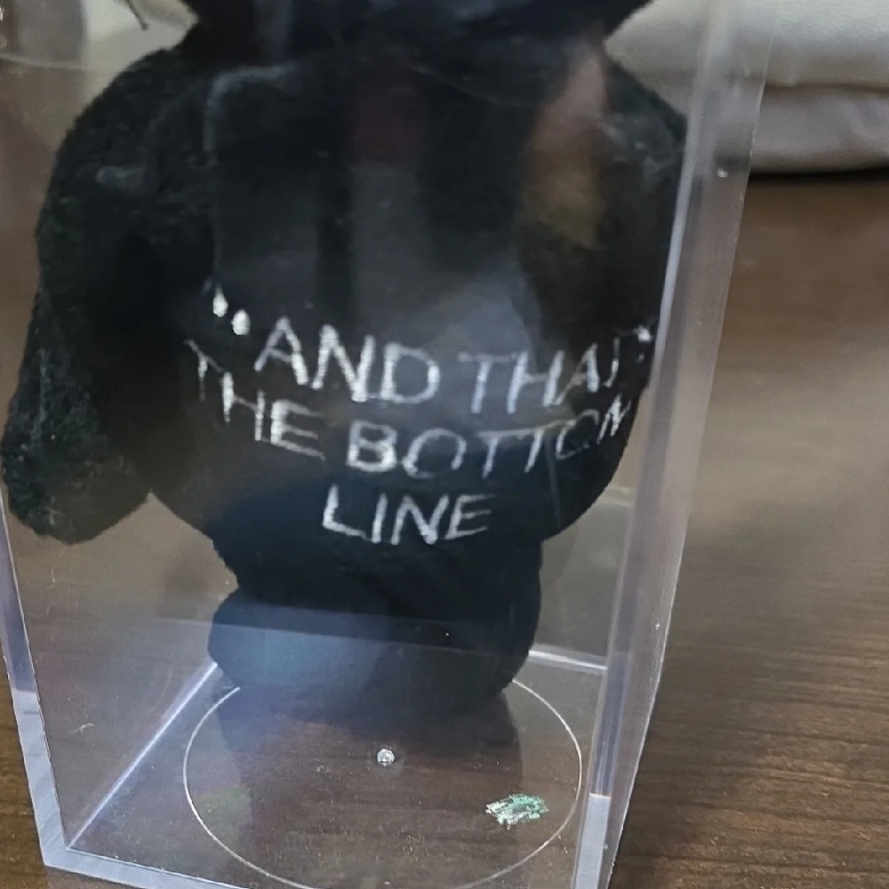Stone Cold Black Bear Plush